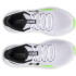 UA Charged Surge 4-BLU WHT-109