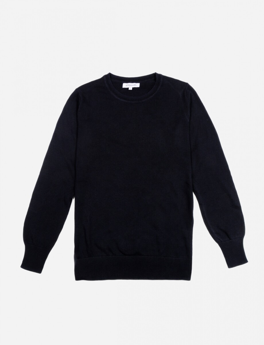Sweater básico - AZUL MARINO 
