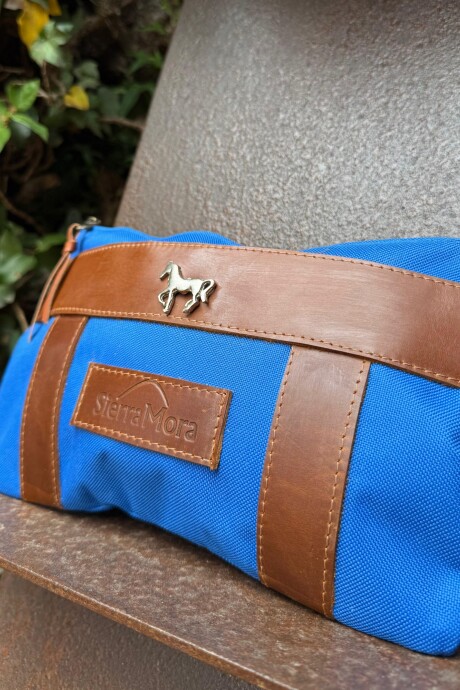 Sobre Cartuchera Mustang Azul Bolita