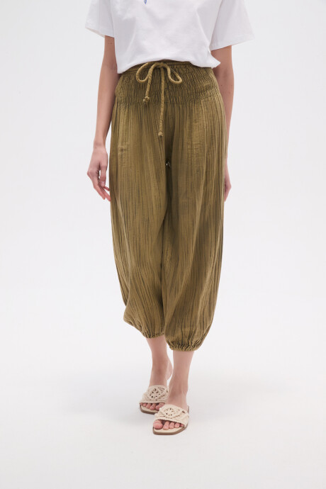 Babucha Nutilla Verde Oliva Claro