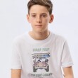 T-SHIRT LEGACY 6190 M.C road trip BLANCO