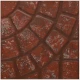 Ceramica Negra Rustica Antideslizante 30X30Cm Piso Pared GAMAS DE ROJO