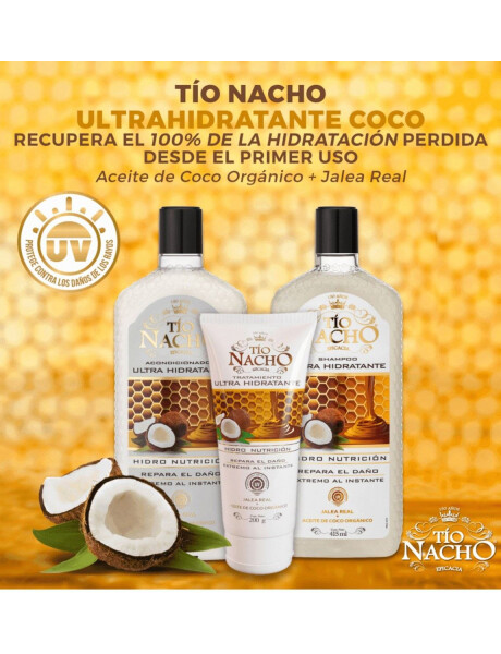 Shampoo Ultrahidratante Tío Nacho 415ml Shampoo Ultrahidratante Tío Nacho 415ml