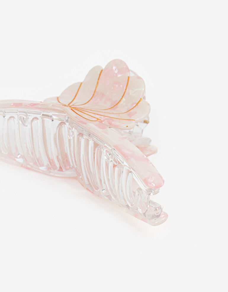 Broche Acrilico Broche Acrílico Caracol Marino - Combinacion Bicolor