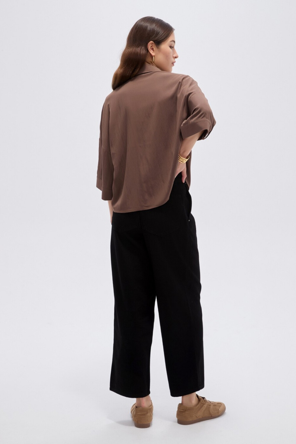 Camisa Tareo Chocolate