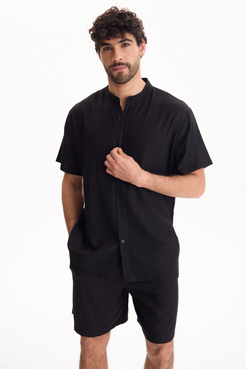 Camisa Miami Negro