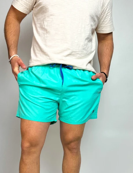 Short de baño liso Aldo Menta