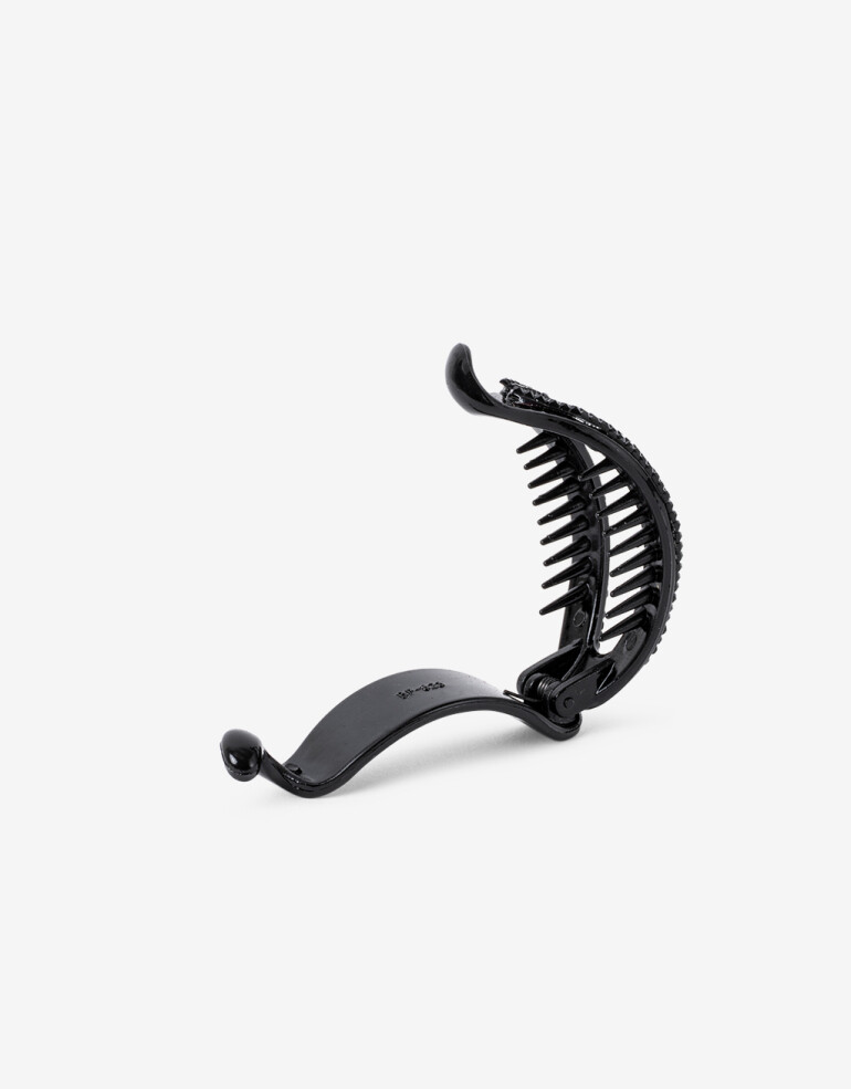 Bananas Strass Broche Con Strass - Negro
