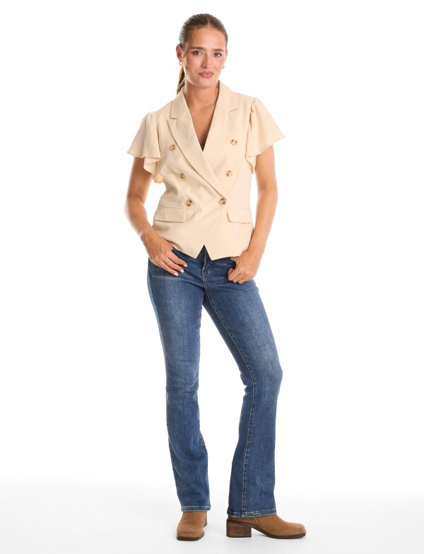 Chaqueta Sastrera BEIGE CLARO