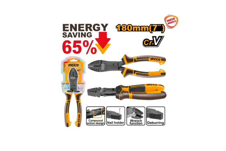 PINZA 7" MULTI USO ENERGY SAVING 65% PINZA 7" MULTI USO ENERGY SAVING 65%