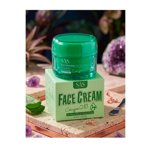 SAS Crema facial rejuvencedora, calmante e hidratante Sas Crema Facial Rejuvencedora, Calmante E Hidratante
