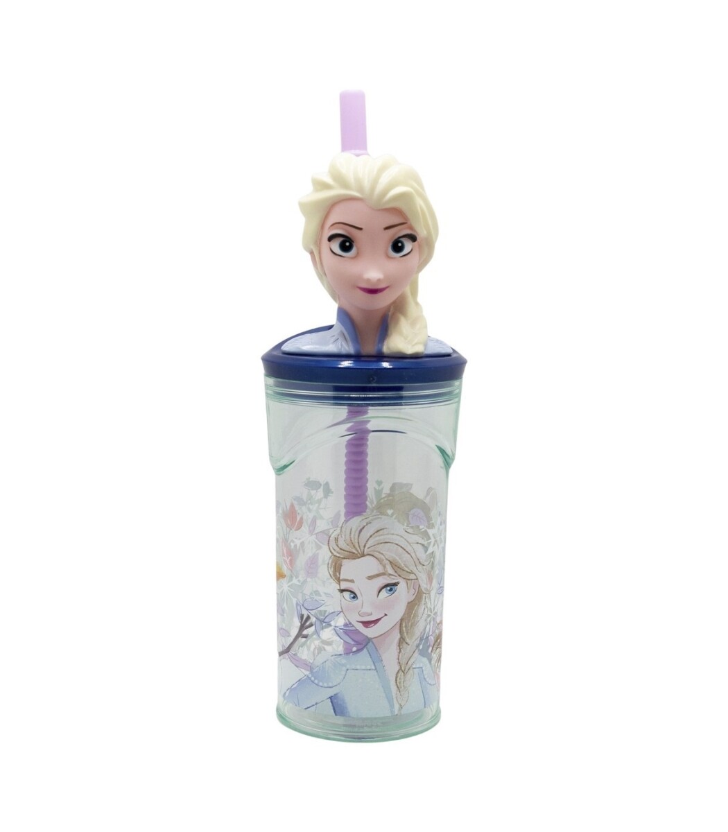 Vaso Alto Tapa/Forma Frozen Stor 