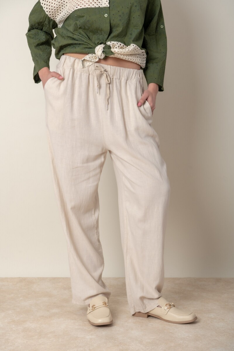 PANTALON ARIEL - Avena 