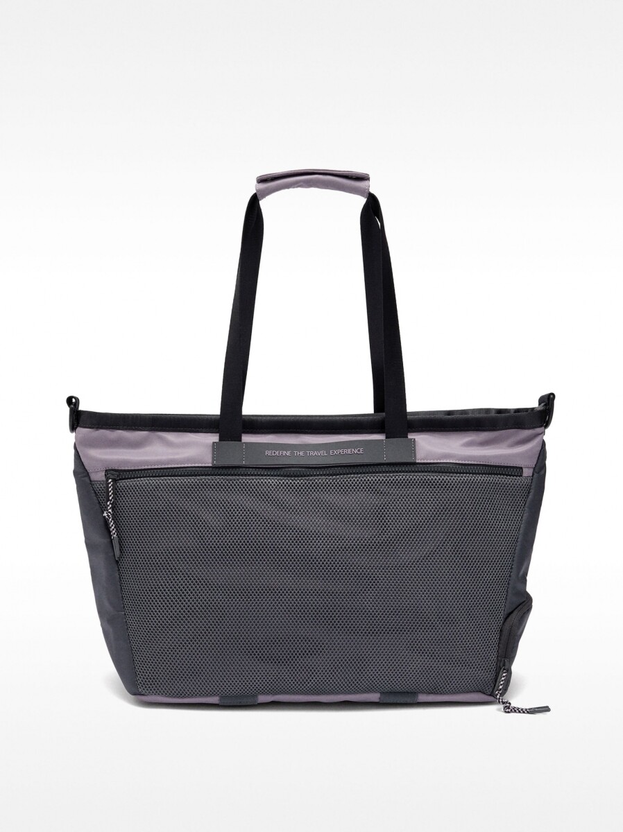 Bolso De Viaje De Nylon - violeta 