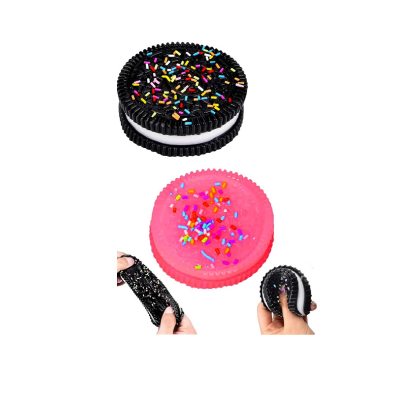 Squishy serie Oreo Big 6.5 cm Paw Pinch Family Negro
