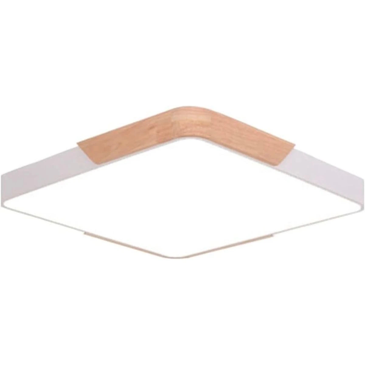 Plafon led nordico cuadrado 