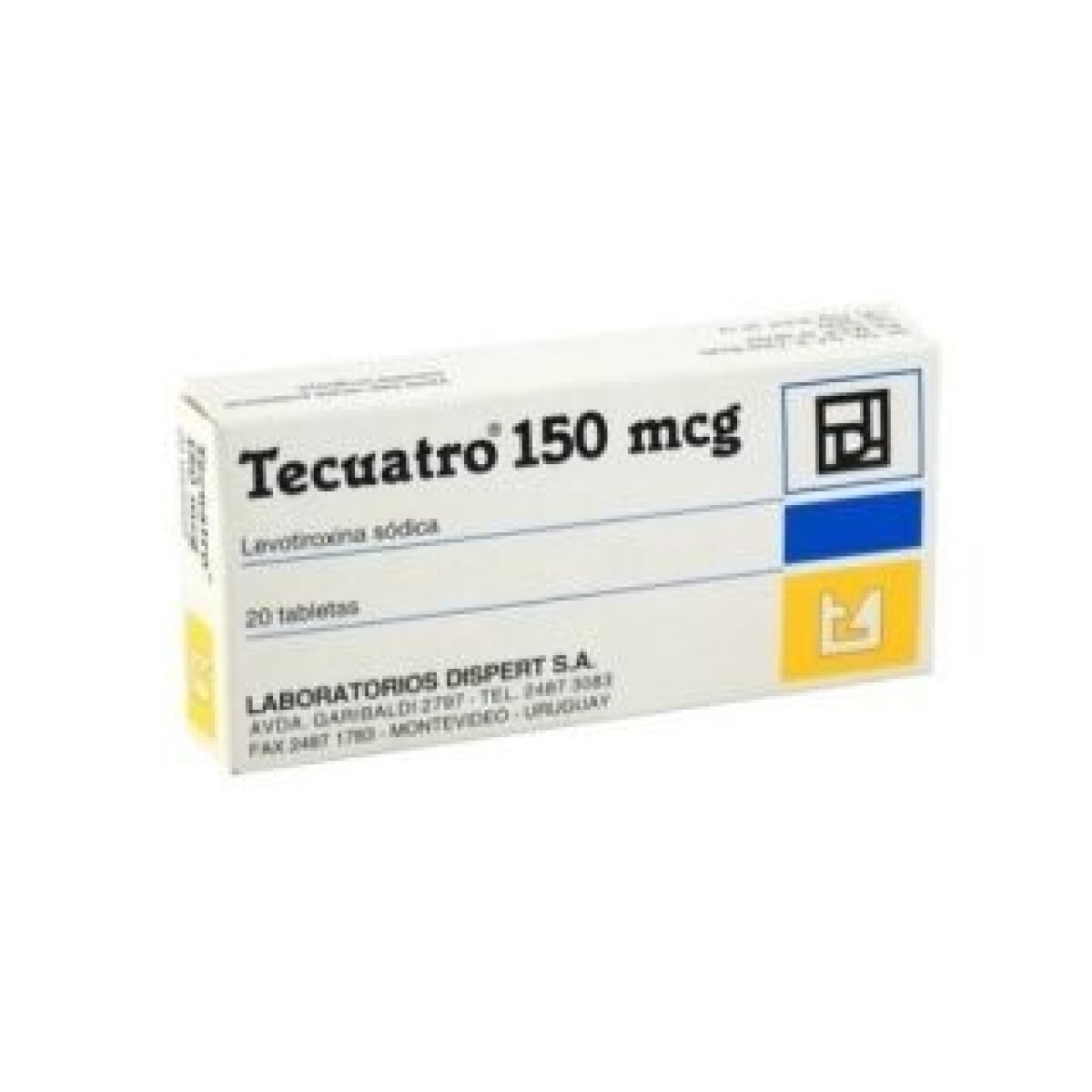 Tecuatro 150mg 40 Tabletas 