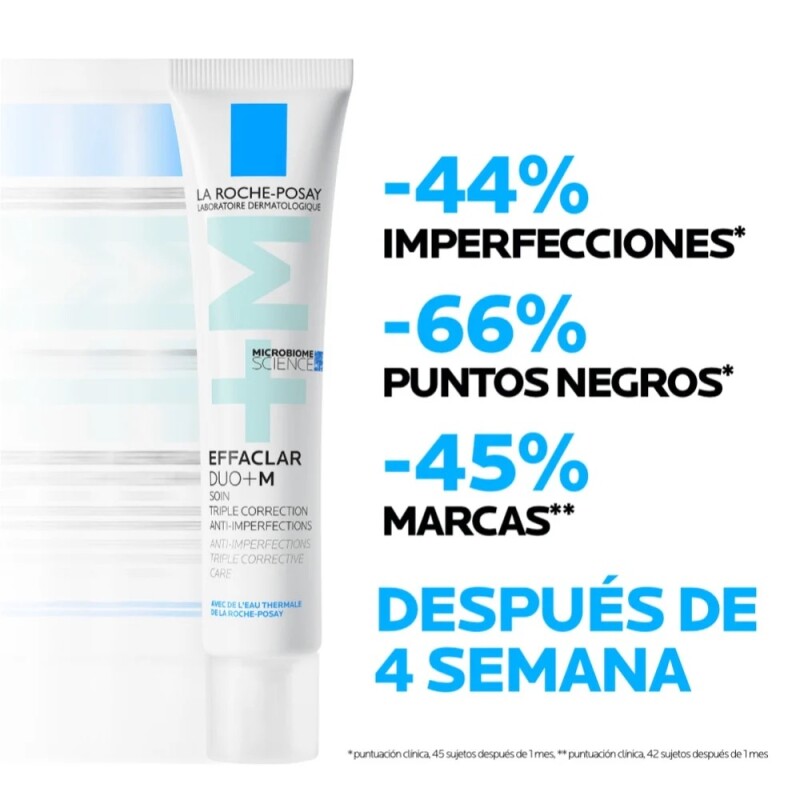 Crema La Roche Posay Effaclar Duo (+) FPSS30 40 ml Crema La Roche Posay Effaclar Duo (+) FPSS30 40 ml