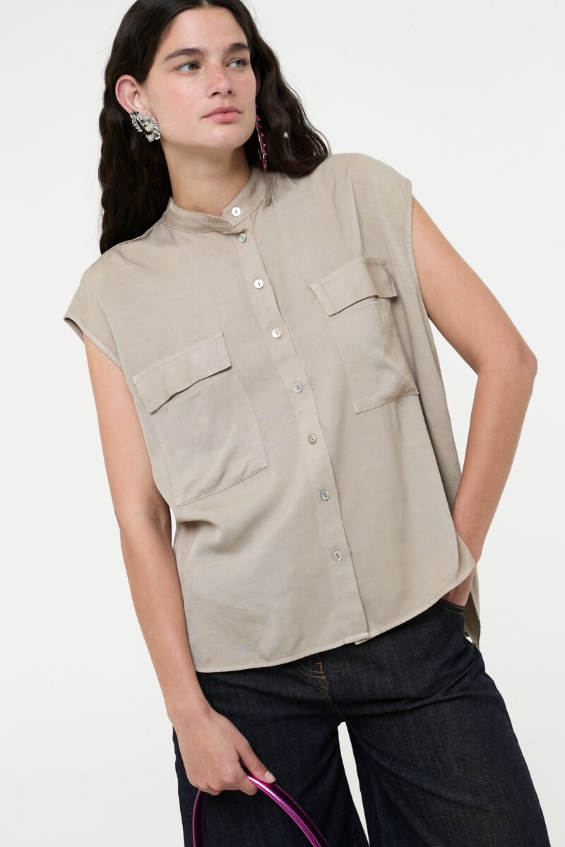 CAMISA SIN MANGAS Vison