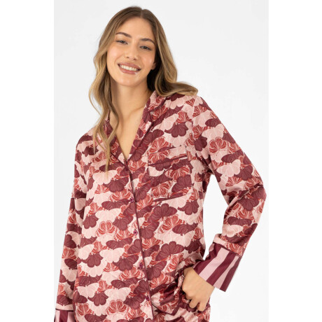 Pijama frida mariposas Rosa antique