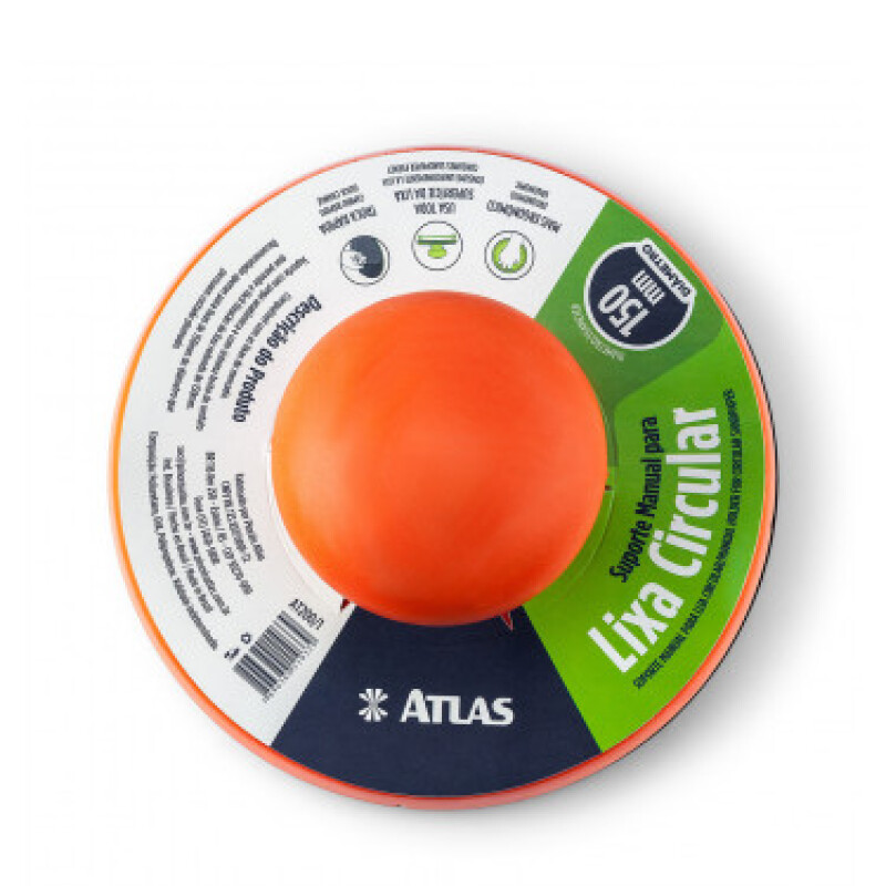 SOPORTE MANUAL CIRCULAR PARA LIJA ATLAS 150 MM N/A