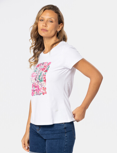 REMERA ESTAMPADA Blanco