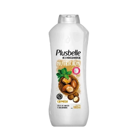 ACONDICIONADOR FRASCO PLUSBELLE 1LT NUTRICION CREMOSA ACONDICIONADOR FRASCO PLUSBELLE 1LT NUTRICION CREMOSA
