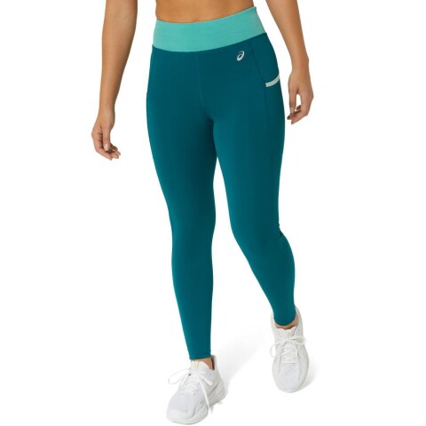 Training Mesh Pocket Tight - Mujer Rich Teal