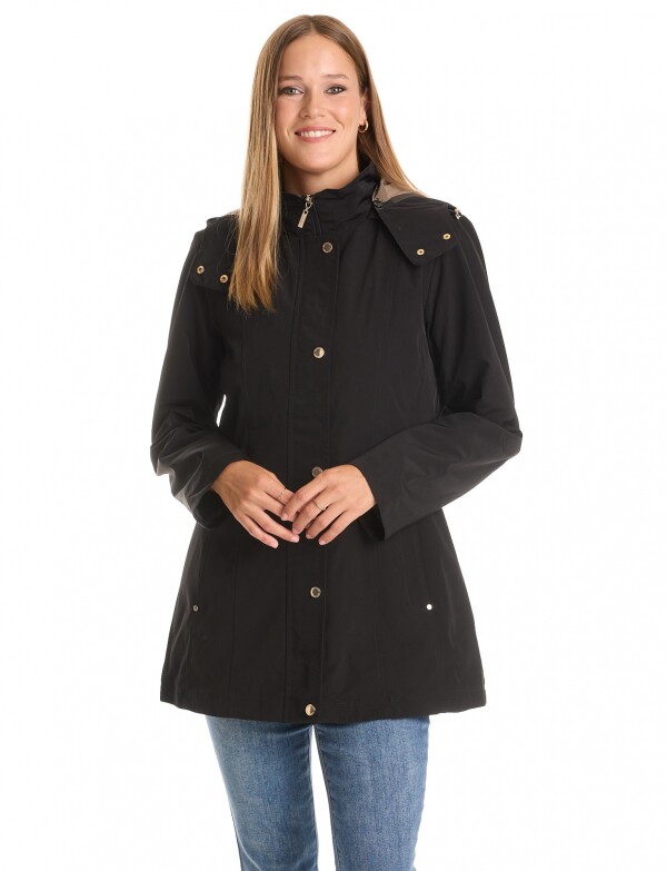 Gabardina Impermeable NEGRO