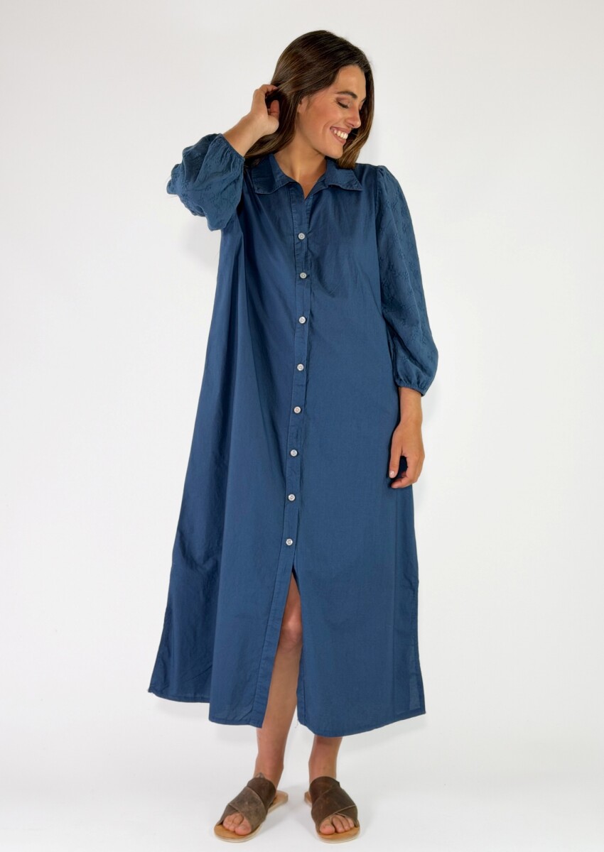 VESTIDO TALAMANCA - AZUL 