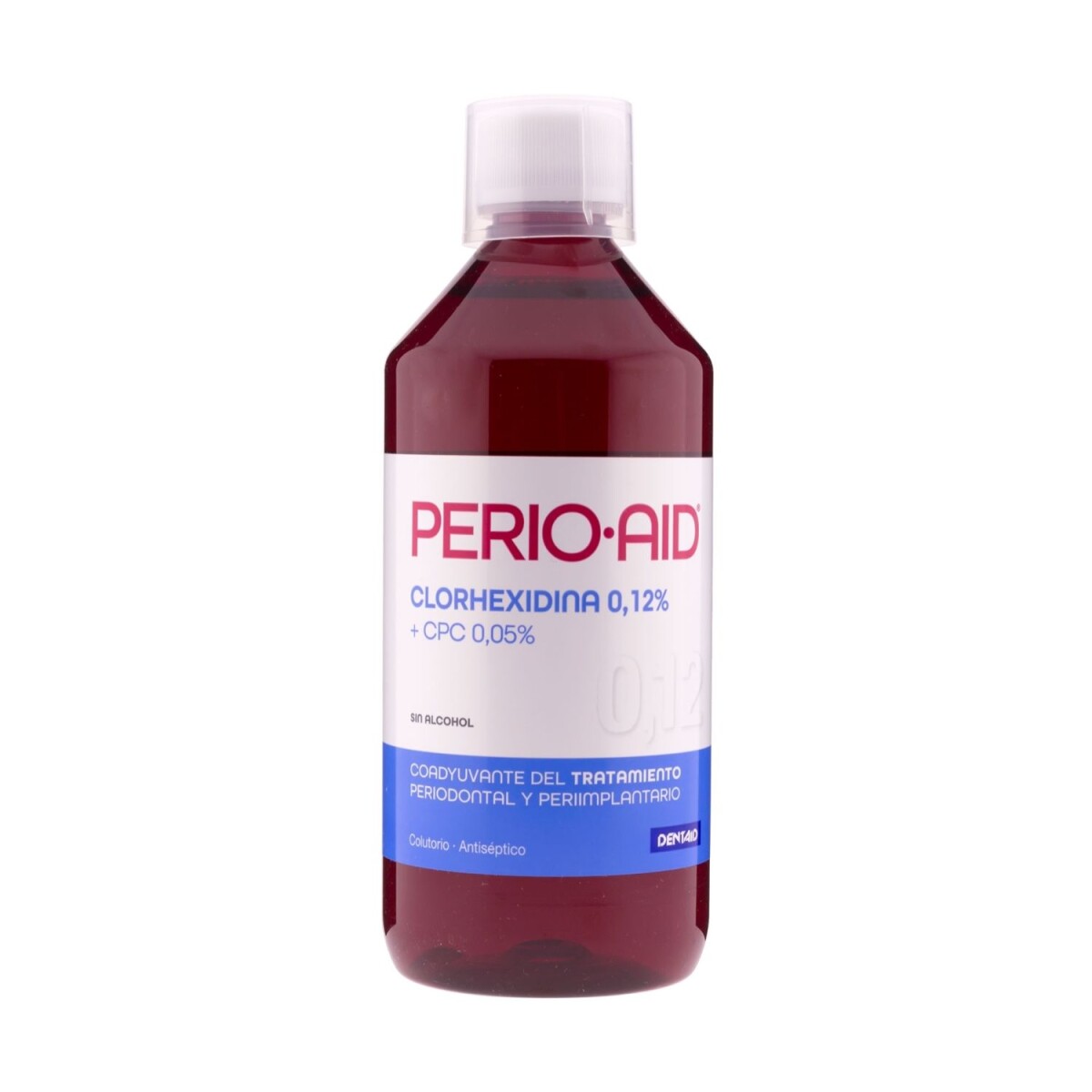 Enjuague Bucal Perio Aid 0.12% De Clorhexidina 500 Ml. 
