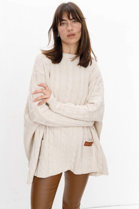 Sweater Oceano Crudo