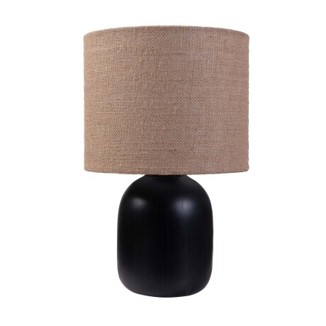 LAMPARA DE MESA CERAMICA NEGRO ML234526