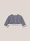 Chaqueta De Rayas Azul Pato