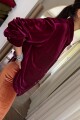 Camisa Bimba Velvet Uva