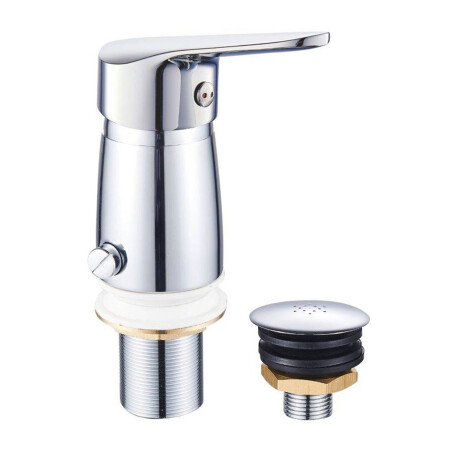 Griferia Bidet Con Transferencia Bronce Cromado CROMO