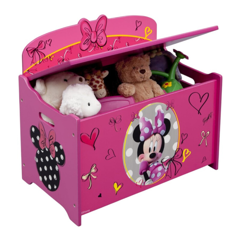Baúl De Juguetes Disney Minnie Mouse Baúl De Juguetes Disney Minnie Mouse