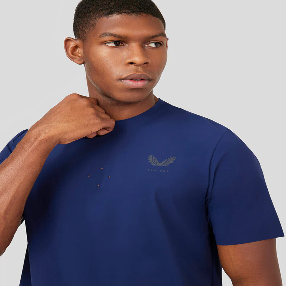 Core Ss Training Tee - Hombre Navy