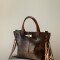 Cartera Texas Medium Antic Marron