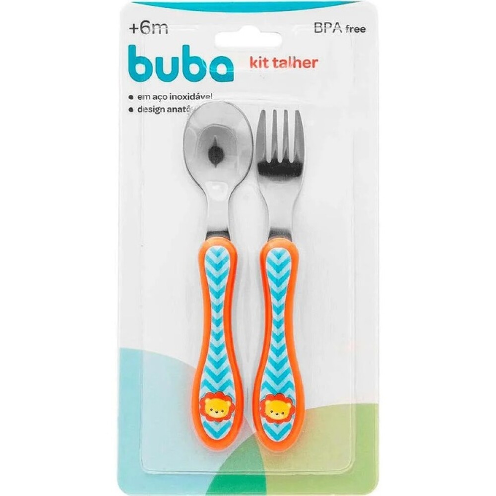Set cubiertos metal BUBA leon