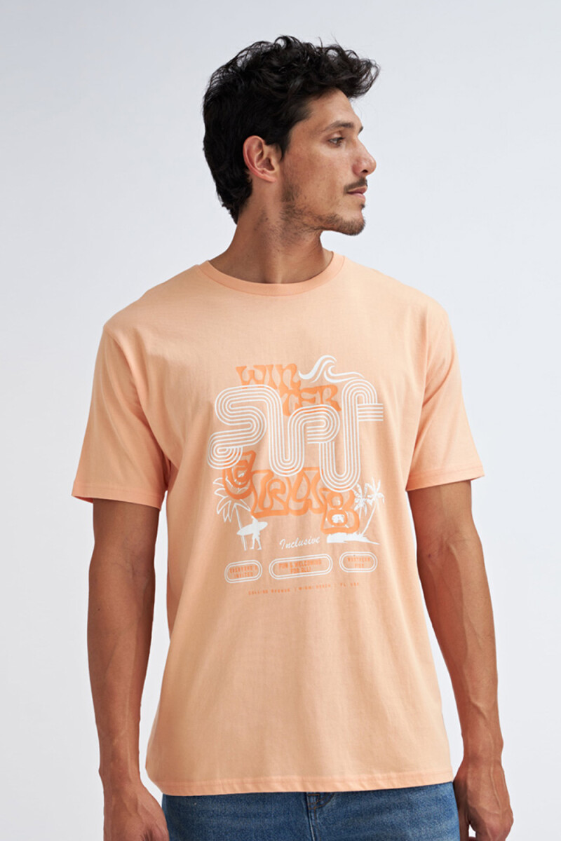 Camiseta manga corta estampada - Surf 