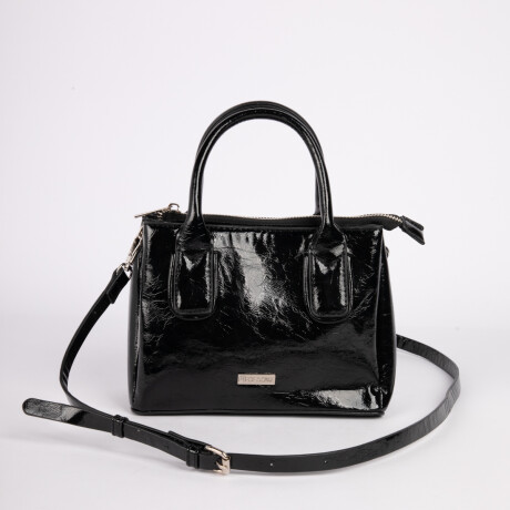 CARTERA MINI TOTE SHINY Negro