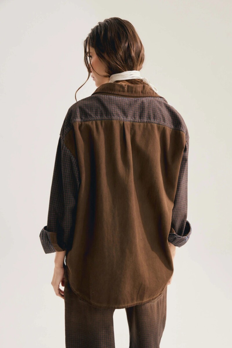 CAMISA NOMAD Marron