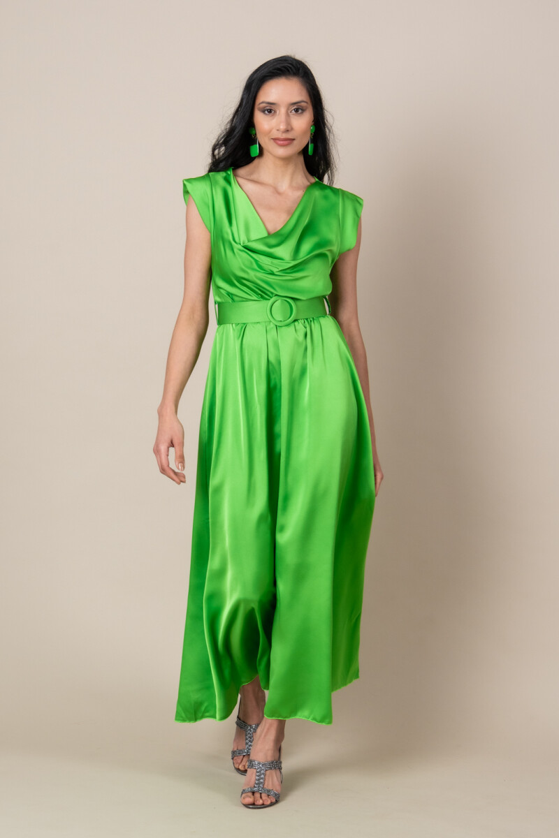 VESTIDO VITAL - Verde Manzana 