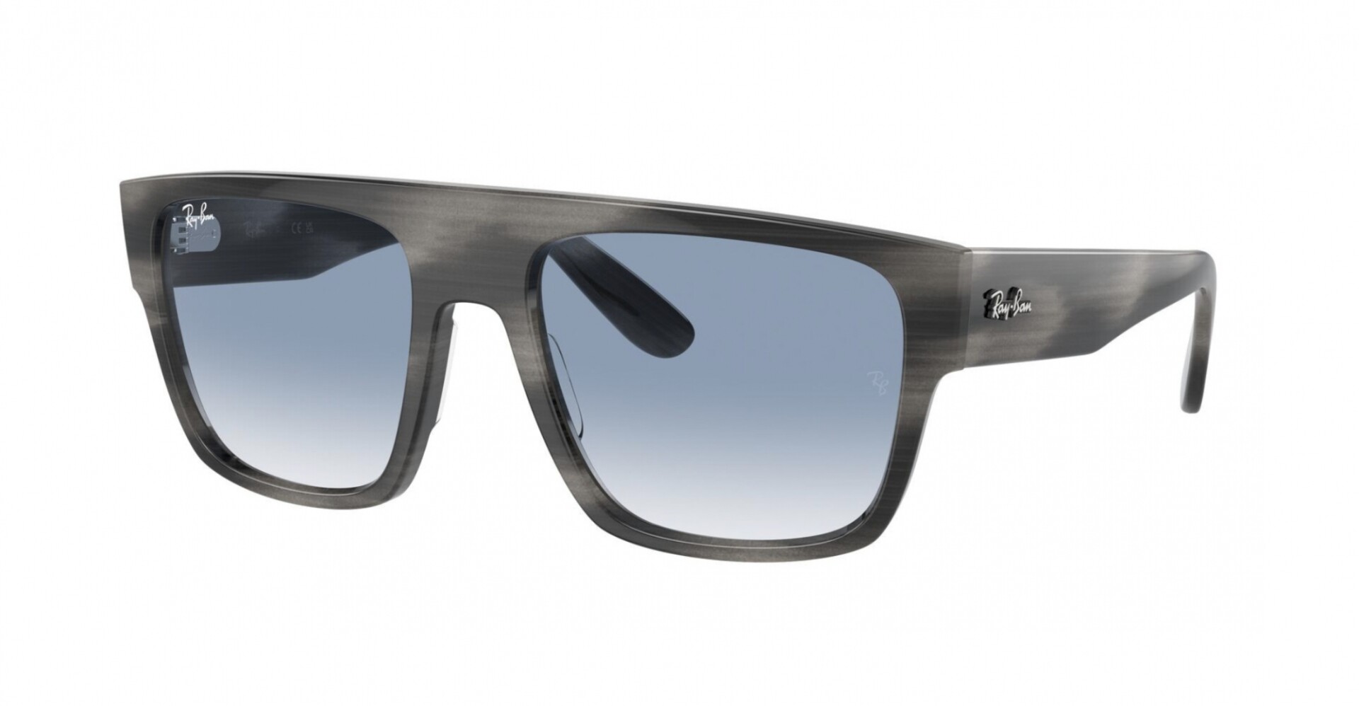 Ray Ban 0360S - Striped Grey 