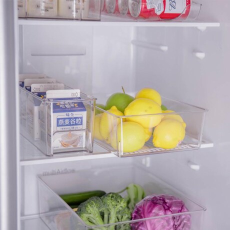 Organizador Heladera Acrílico Multiuso Largo 28cm x Ancho 20cm x Alto 8.6cm Organizador Heladera Acrílico Multiuso Largo 28cm x Ancho 20cm x Alto 8.6cm