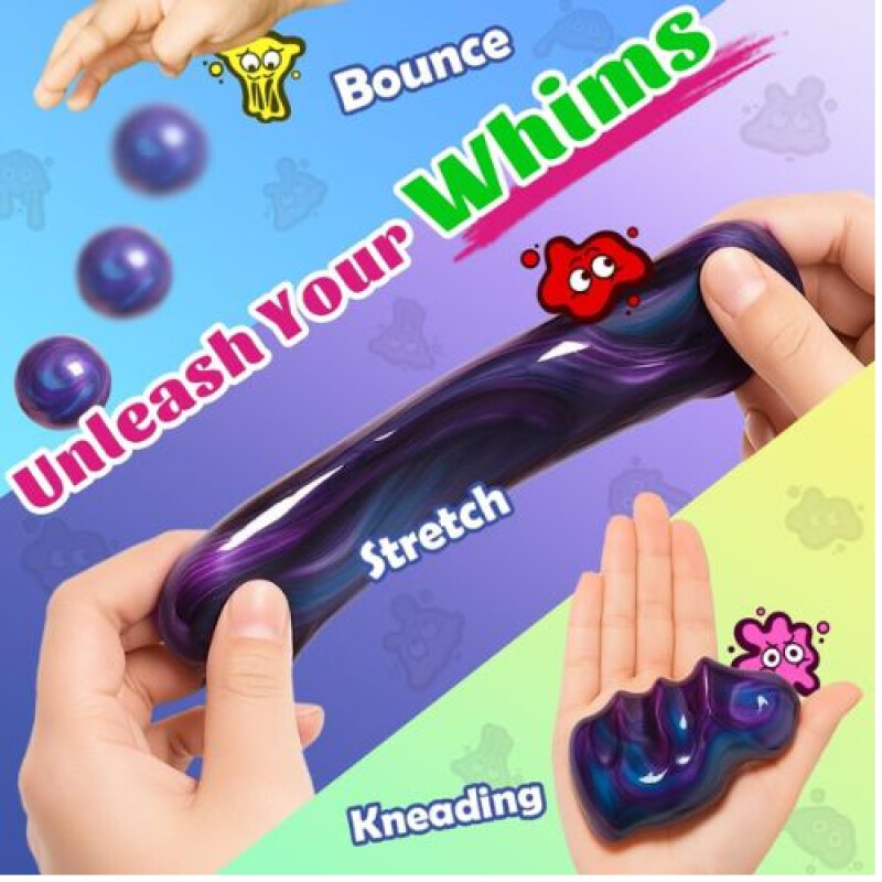 SUPER ILLUSIONS PUTTY SLIME Bluepurple