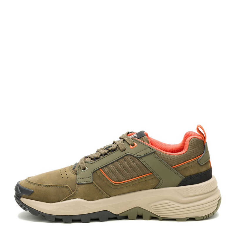 Championes de Hombre Caterpillar Grapple Leather Verde Oliva