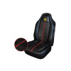 Cubreasiento Individual Ecocuero Negro Y Rojo Momo Auto 1pc Cubreasiento Individual Ecocuero Negro Y Rojo Momo Auto 1pc