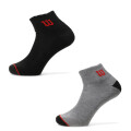 Medias Unisex Wilson x6 Multi Negro - Gris - Rojo